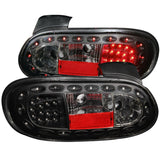 ANZO 1998 - 2005 Mazda Miata LED Taillights Black - Tail Lights - ANZO at Garage 56 Engineering