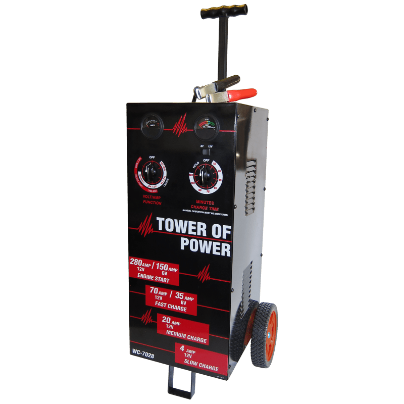 Autometer Wheel Charger Tower of Power Man 70/30/4/280 AMP - Tools - AutoMeter at Garage 56 Engineering