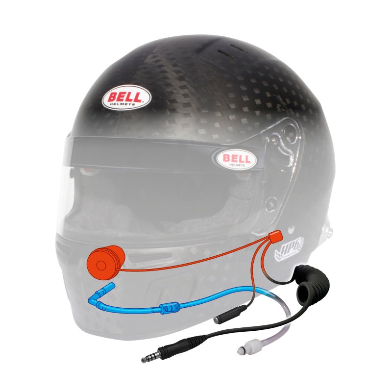 Bell HP6 RD - 4C Carbon FIA8860 - 2018 (HANS) - Size 60 - Helmets and Accessories - Bell at Garage 56 Engineering