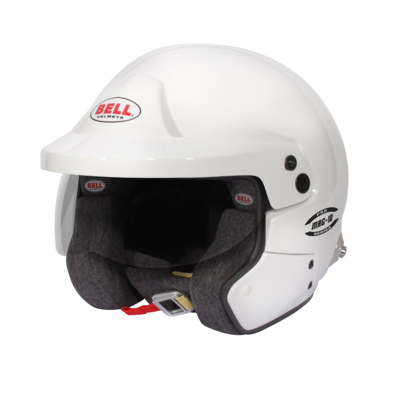Bell Mag - 10 Pro (HANS) 54 (6 3/4) FIA8859/SA2020 - Size 54 (White) - Helmets and Accessories - Bell at Garage 56 Engineering