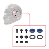Bell SV (SE03/05) Pivot Kit - Blue - Helmets and Accessories - Bell at Garage 56 Engineering