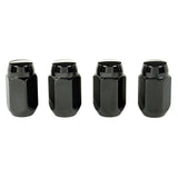 Black Hex Lug Nuts – M12x1.5, 13/16" Hex, 1.5" (4 - Pack) - McGard 64031 - Lug Nuts - McGard at Garage 56 Engineering