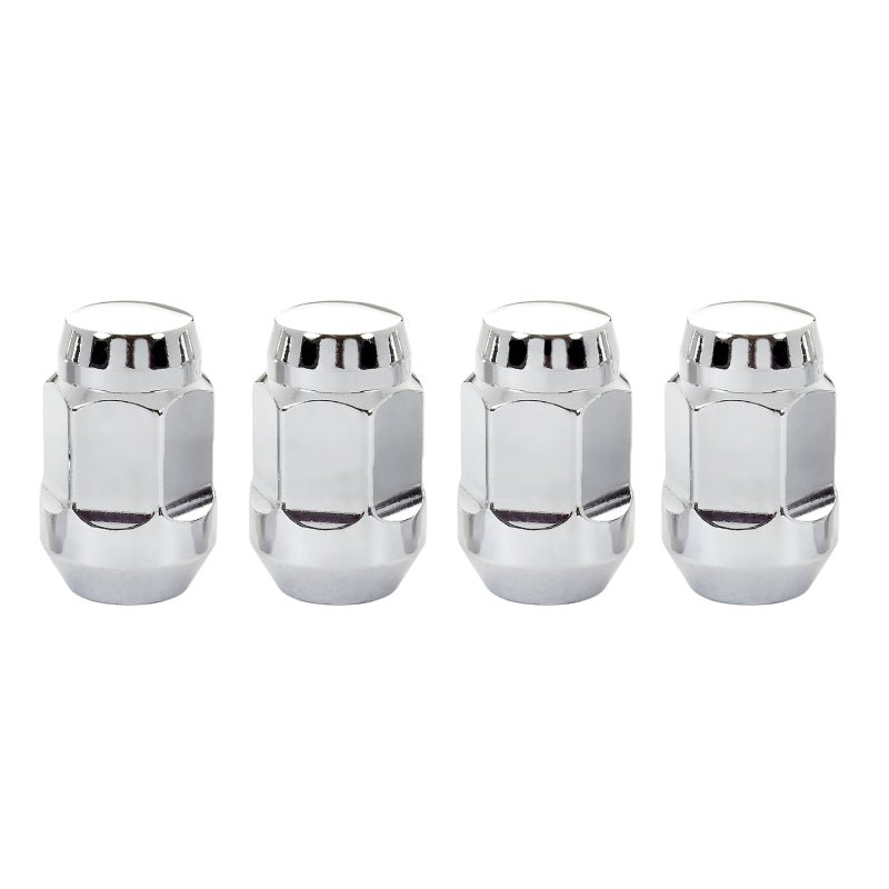 Chrome Lug Nuts – M12x1.5 Bulge Cone Seat (4 - Pack) - McGard 64012 - Lug Nuts - McGard at Garage 56 Engineering