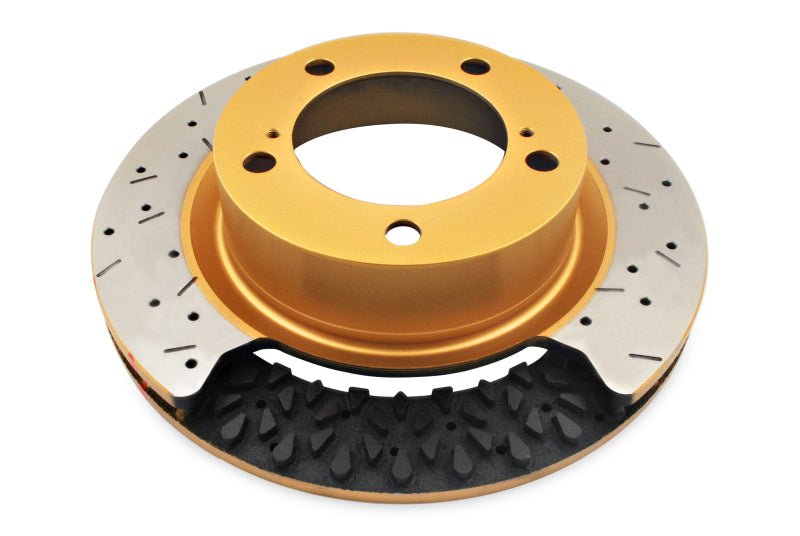 DBA 94 - 97/99 - 05 MX - 5 Miata Front Drilled & Slotted 4000 Series Rotor - Brake Rotors - Slot & Drilled - DBA at Garage 56 Engineering