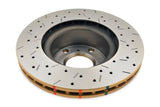 DBA Drilled & Slotted 4000 Series Front Rotor - NC MX - 5 (06 - 15) - Brake Rotors - Slot & Drilled - DBA at Garage 56 Engineering