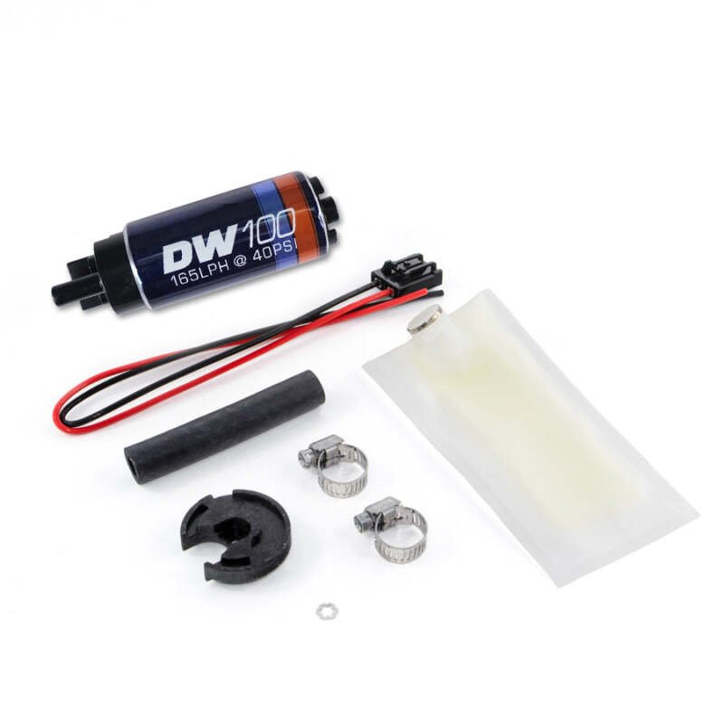 DeatschWerks 165 LPH In - Tank Fuel Pump w/ 94 - 05 Mazda Miata 1.6 / 1.8L Install Kit - Fuel Pump Fitment Kits - DeatschWerks at Garage 56 Engineering
