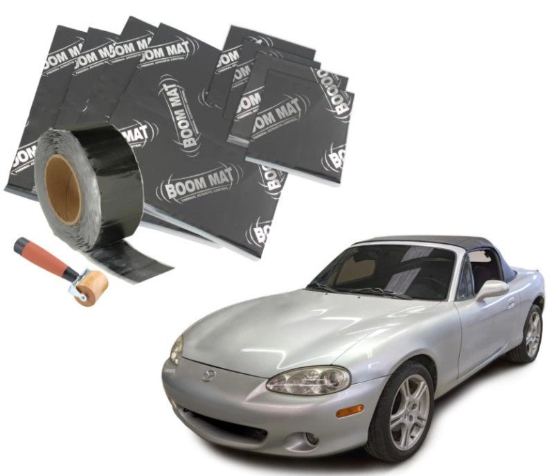DEI 90 - 05 Mazda Miata NA & NB Interior Floor Vibration Damping Material Kit - Heat Shields - DEI at Garage 56 Engineering