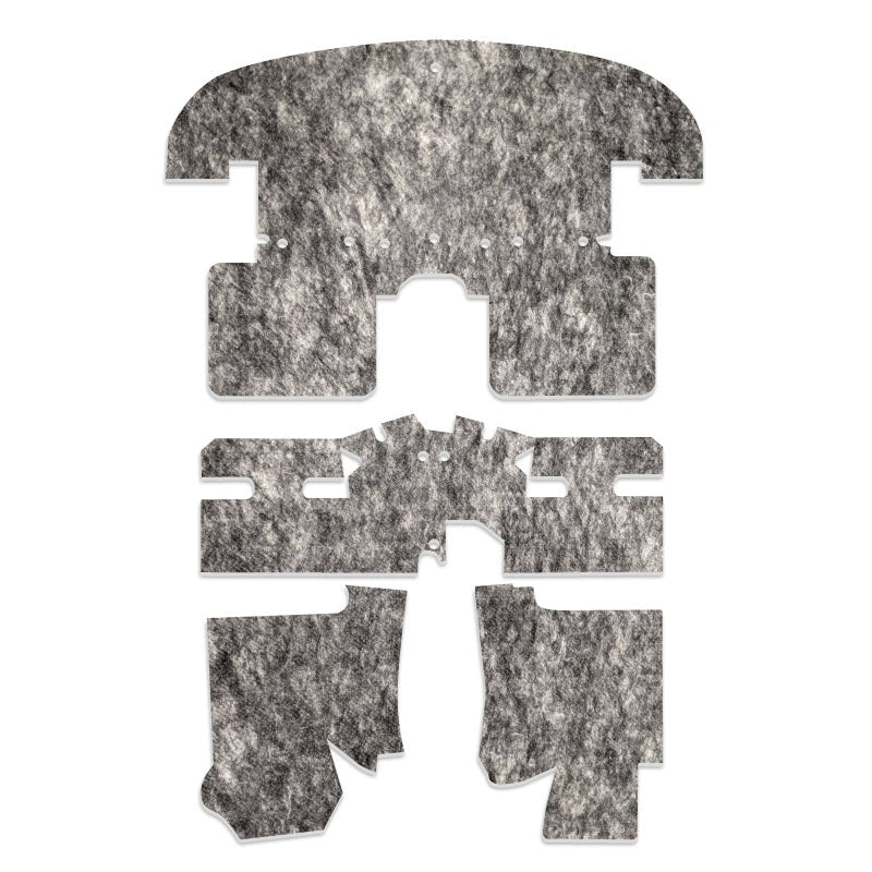 DEI 90 - 05 Mazda Miata NA & NB Under Carpet Interior Insulation Kit - 1/2in Thick - Heat Shields - DEI at Garage 56 Engineering