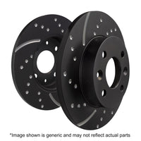 EBC 90 - 94 Mazda Miata MX5 1.6 GD Sport Rear Rotors - Brake Rotors - Slot & Drilled - EBC at Garage 56 Engineering