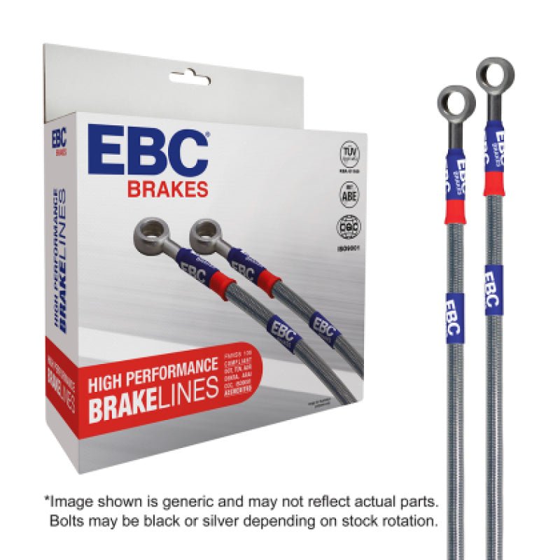 EBC 90 - 94 Mazda Miata MX5 1.6L Stainless Steel Brake Line Kit - Brake Line Kits - EBC at Garage 56 Engineering