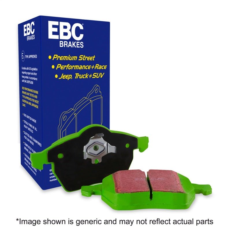 EBC Greenstuff Front Brake Pads - ND MX - 5 (16+ w. Brembo) - Brake Pads - Performance - EBC at Garage 56 Engineering