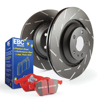 EBC Redstuff Pads and USR Rotors S4 Rear Service Kit - ND MX - 5 (16+) - Brake Rotors - Slotted - EBC at Garage 56 Engineering