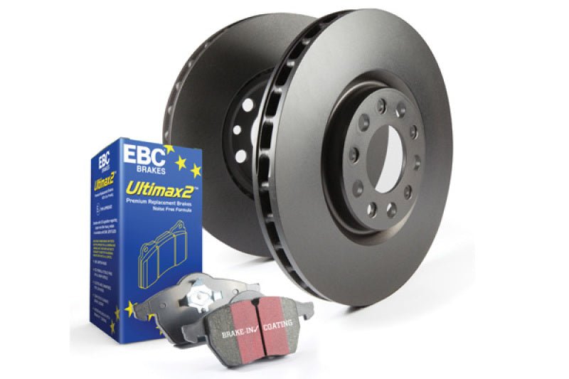 EBC Ultimax Pads and RK Rotors S1 Front Service Kit - ND MX - 5 (16+ w. Brembo) - Brake Rotors - OE - EBC at Garage 56 Engineering