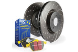 EBC Yellowstuff Pads and GD Rotors S5 Rear Service Kit - ND MX - 5 (16+) - Brake Rotors - Slot & Drilled - EBC at Garage 56 Engineering