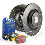 EBC Yellowstuff Pads and USR Rotors S9 Front Service Kit - NC MX - 5 (06 - 15) - Brake Rotors - Slotted - EBC at Garage 56 Engineering