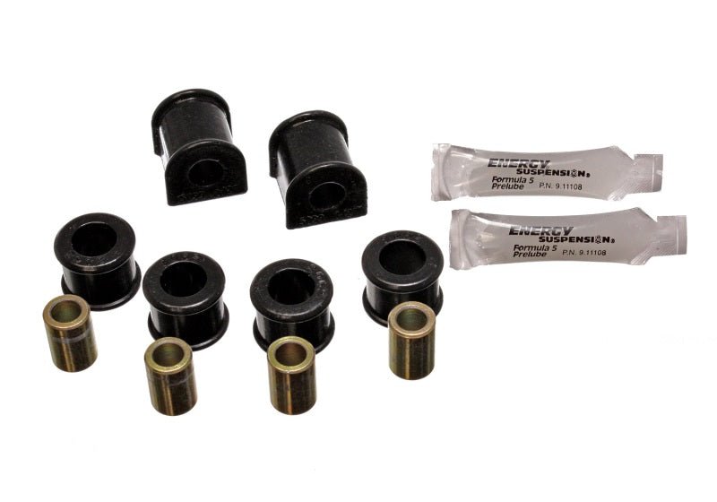 Energy Suspension 90 - 97 Mazda Miata Black 12.5mm Rear Sway Bar Bushings (includes Sway Bar End Link - Bushing Kits - Energy Suspension at Garage 56 Engineering