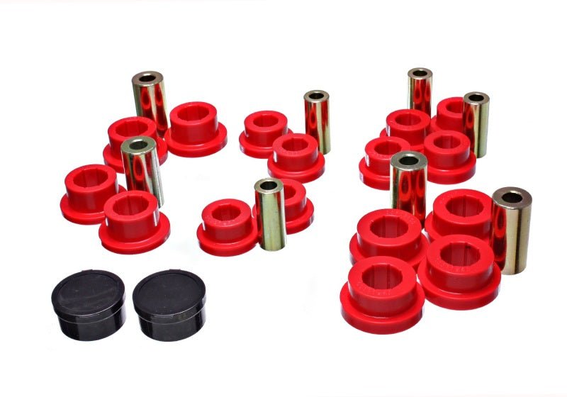 Energy Suspension Front Control Arm Bushing Set (Red) - ND MX - 5 (16+) - Bushing Kits - Energy Suspension at Garage 56 Engineering