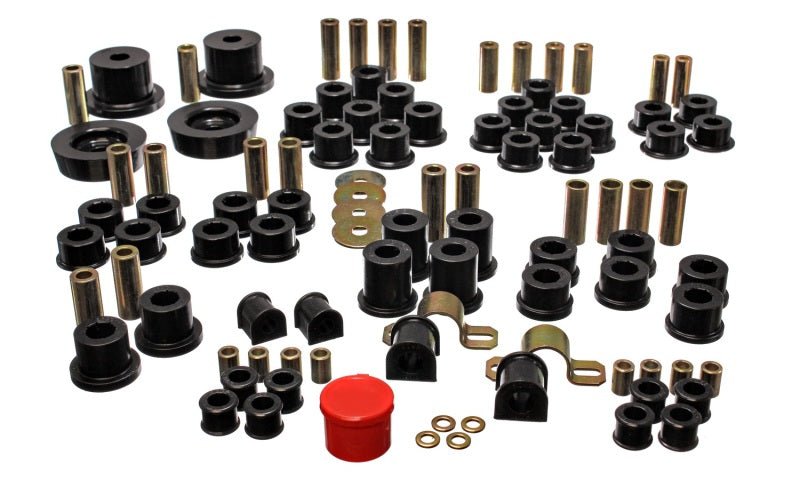 Energy Suspension Mazda Miata Black Hyper - Flex Master Bushing Set (NA/NB) - Bushings - Full Vehicle Kits - Energy Suspension at Garage 56 Engineering