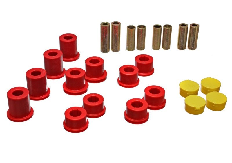 Energy Suspension Mazda Miata Red Front Control Arm Bushing Set (NA/NB) - Bushing Kits - Energy Suspension at Garage 56 Engineering