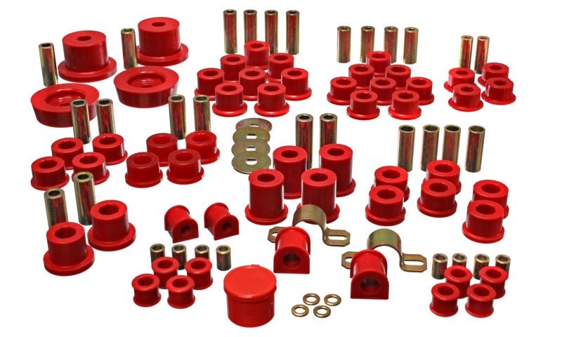 Energy Suspension Mazda Miata Red Hyper - Flex Master Bushing Set (NA/NB) - Bushing Kits - Energy Suspension at Garage 56 Engineering