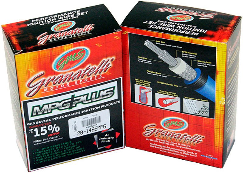 Granatelli 90 - 01 Mazda MX - 5 Miata 4Cyl 1.6L/1.8L Performance Ignition Wires - Spark Plug Wire Sets - Granatelli Motor Sports at Garage 56 Engineering