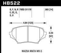 Hawk Blue 9012 Race Front Brake Pads - NC MX - 5 (06 - 15) - Brake Pads - Racing - Hawk Performance at Garage 56 Engineering