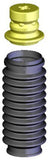 KYB Shocks & Struts Strut Boots Front & Rear ACURA CL 1997 - 99 ACURA CL 2001 - 03 ACURA EL 1997 - 00 ACUR - Boots - KYB at Garage 56 Engineering