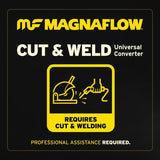 Magnaflow 2.00 CA Universal Converter - Catalytic Converter Universal - Magnaflow at Garage 56 Engineering