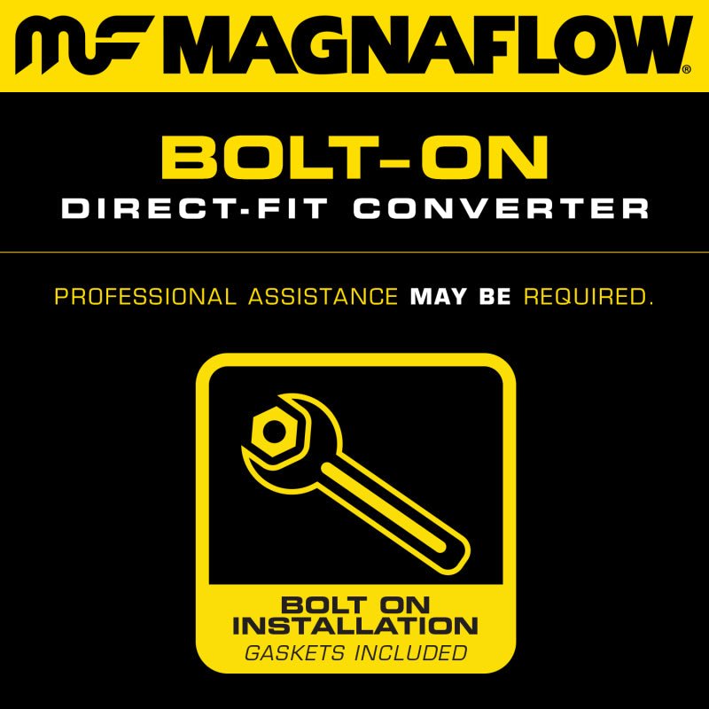 MagnaFlow Direct - Fit Catalytic Converter for 1999 - 2005 Mazda Miata 1.8L Front (Excluding Turbocharged Models) - Catalytic Converter Direct Fit - Magnaflow at Garage 56 Engineering