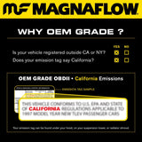 MagnaFlow Direct - Fit Catalytic Converter for 1999 - 2005 Mazda Miata/MX - 5 (Excluding Turbocharged Models) 1.8L A/T - Catalytic Converter Direct Fit - Magnaflow at Garage 56 Engineering