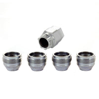 McGard Wheel Lock Nut Set - 4pk. (Under Hub Cap / Cone Seat) M12X1.5 / 19mm & 21mm Hex / .775in. L - Lug Nuts - McGard at Garage 56 Engineering