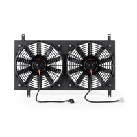 Mishimoto 90 - 97 Mazda Miata Aluminum Fan Shroud Kit - Black - Fans & Shrouds - Mishimoto at Garage 56 Engineering