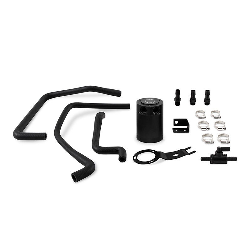 Mishimoto Baffled Oil Catch Can Kit (Black) - ND MX - 5 (16+) - Oil Catch Cans - Mishimoto at Garage 56 Engineering
