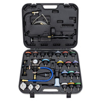 Mishimoto Cooling System Pressure Tester / Vacuum Purge Kit - 28pc - Tools - Mishimoto at Garage 56 Engineering