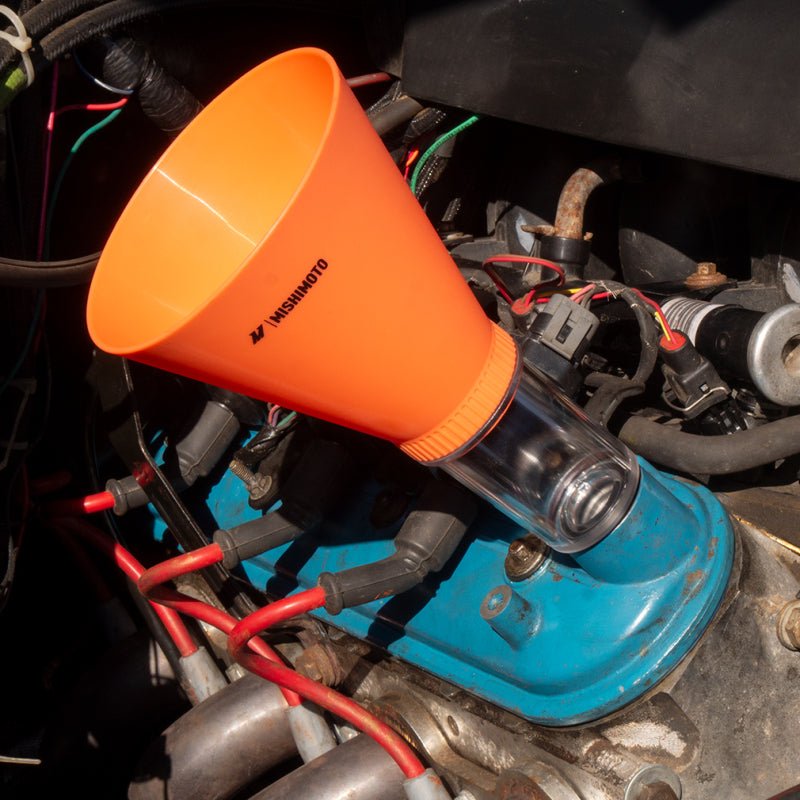 Mishimoto Screw On Oil Funnel GM Kit - Tools - Mishimoto at Garage 56 Engineering