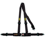 OMP 3 Point Harness - Black - Seat Belts & Harnesses - OMP at Garage 56 Engineering