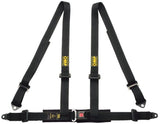 OMP 4 Point Harness - Black - Seat Belts & Harnesses - OMP at Garage 56 Engineering