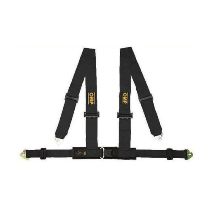 OMP 4 Point Harness - Black - Seat Belts & Harnesses - OMP at Garage 56 Engineering