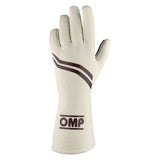 OMP Dijon Gloves My2021 Brown - Size L (Fia 8856 - 2018) - Racing Gloves - OMP at Garage 56 Engineering