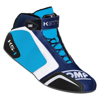 OMP KS - 1 Shoes Blue Navy/Cyan - Size 43 - Racing Shoes - OMP at Garage 56 Engineering