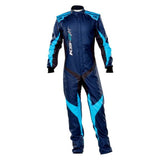 OMP KS - 2 Art Suit Navy Blue/Cyan - Size 56 - Racing Jackets - OMP at Garage 56 Engineering
