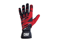 OMP KS - 3 Gloves Black/Red - Size Xxs - Racing Gloves - OMP at Garage 56 Engineering