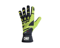 OMP KS - 3 Gloves Yellow/Black - Size 4 (For Children) - Racing Gloves - OMP at Garage 56 Engineering