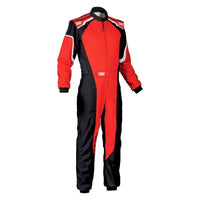 OMP KS - 3 Overall Red/Black - Size 140 (For Children) - Racing Jackets - OMP at Garage 56 Engineering