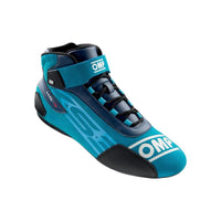 OMP KS - 3 Shoes My2021 Navy Blue/Cyan - Size 35 - Racing Shoes - OMP at Garage 56 Engineering