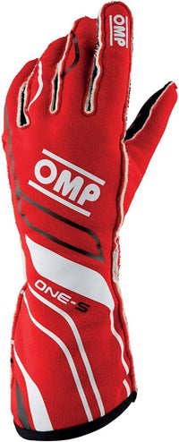 OMP One - S Gloves Red - Size XXL Fia 8556 - 2018 - Racing Gloves - OMP at Garage 56 Engineering