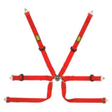 OMP Safety Harness Tecnica 2In Prototype Red Pull Up - (Fia 8853 - 2016) - Seat Belts & Harnesses - OMP at Garage 56 Engineering