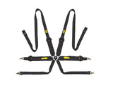 OMP Tecnica 3/2 Safety Harness Black - Seat Belts & Harnesses - OMP at Garage 56 Engineering