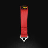 OMP Tow Hook Stainless Internal Diametre 100 mm - Medium Material (Red) - Hardware - Singles - OMP at Garage 56 Engineering