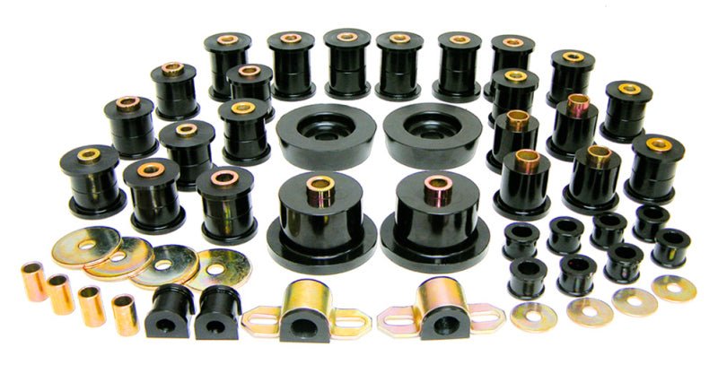 Prothane Mazda Miata Total Kit - Black - Bushings - Full Vehicle Kits - Prothane at Garage 56 Engineering
